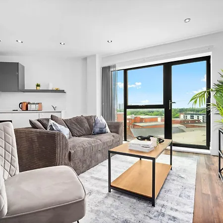 Luxury - Jewellery Quarter - Smart Tv - Wifi 75r شقة